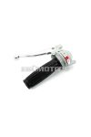 Shift lever 2-speed gray silver for Zündapp Bergsteiger M 25, 50, ZR Z, Sachs 504, 505, Hercules Prima, M, KTM, DKW