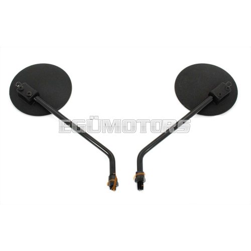 Mirror Black Round M10 Right Left for Honda, MT, MB, 50, 80