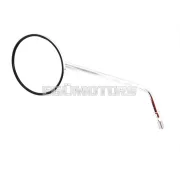 Tükör bal, krómozott, 115mm, M10, 220mm, Kawasaki, KE, KH, KL, Z, Z1R