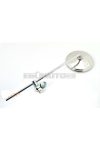 Stainless steel mirror for Zündapp, Kreidler, Hercules, Miele, DKW, NSU, Horex, Puch, Gritzner