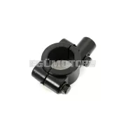 Tükörtartó fekete, 22mm, M8 jobbmenetes, Honda, Kawasaki, Suzuki, Yamaha, Zündapp, Kreidler, Hercules, moped, mokick, scooter, motorcycle