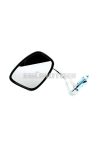Mirror left 120x90mm 120mm rod for Zündapp, Kreidler, Puch, DKW, Miele, NSU, Simson, Hercules, moped, moped, scooter