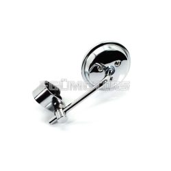   Handlebar end mirror custom small chrome for moped, moped, chopper