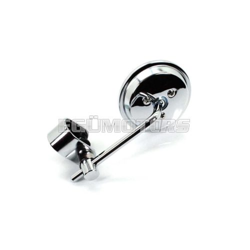 Handlebar end mirror custom small chrome for moped, moped, chopper