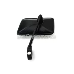   Tükör bal, műanyag, alumínium, fekete, Simson Schwalbe KR 51/1, SR4-2, SR4-3, SR4-4, MZ TS 250