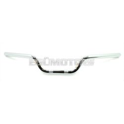  Handlebar chrome 22mm 645mm 80mm for Zündapp KS 50, 80, Kreidler, Hercules, Puch, Simson = MG00000210