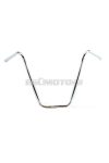Handlebar chrome 950mm 410mm 210mm 70mm cranked for Zündapp, Kreidler, Hercules, Puch