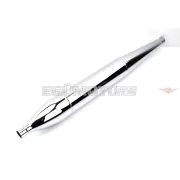 Kipufogó Jamarcol, szivar alakú, krómozott, 28mm, 690mm, Kreidler Florett (tojás- és bivalytankos), TS, RMC, Flory, Zündapp, Hercules, Puch, Miele, DKW, NSU