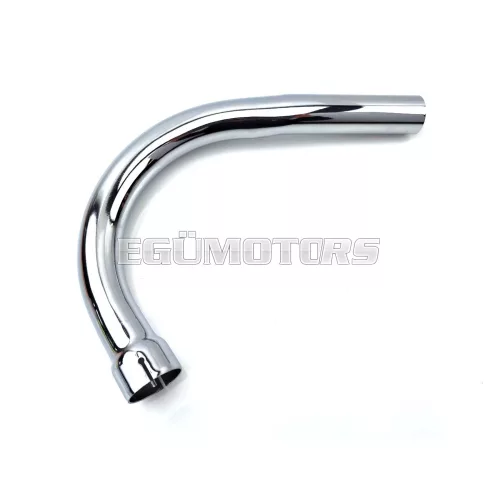 Kipufogócsonk krómozott 36mm hengercsatlakozással, 32mm kipufogócsatlakozással, Zündapp CS, C, GTS, KS