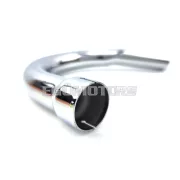 Kipufogócsonk krómozott 36mm hengercsatlakozással, 32mm kipufogócsatlakozással, Zündapp CS, C, GTS, KS