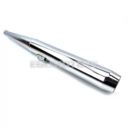   Kipufogó Jamarcol, krómozott, 700mm, 70mm, Kreidler Florett LF, LH, RMC, Flory, Zündapp CS, KS, GTS, ZD, Hercules, Puch