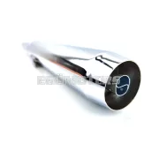 Kipufogó Jamarcol, krómozott, 700mm, 70mm, Kreidler Florett LF, LH, RMC, Flory, Zündapp CS, KS, GTS, ZD, Hercules, Puch