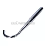 Kipufogó krómozott, 70mm, 32mm kipufogócsonk csatlakozással, Zündapp GTS 50, C 50 Sport, CS 25, ZD