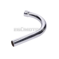   Kipufogócsonk krómozott, 32mm hengercsatlakozással, 30mm kipufogócsatlakozással, Zündapp C 50 Sport, Super, GTS