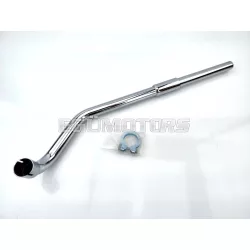 Kipufogócsonk acél, 26mm/28mm jobb, Hercules, Prima