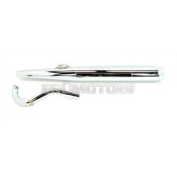 Exhaust kit Jamarcol chromed 70mm 700mm for Puch Maxi