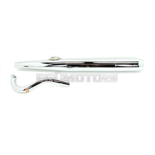 Exhaust kit Jamarcol chromed 70mm 700mm for Puch Maxi