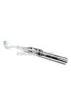 Exhaust Jamarcol chromed 28mm manifold silencer insert for moped, moped, mokick