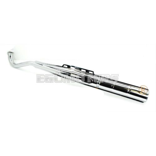 Exhaust Jamarcol chromed 28mm manifold silencer insert for moped, moped, mokick