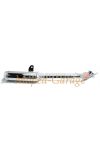 Exhaust chrome 22mm with unscrewable end cap for Piaggio, Vespa, Ciao, Bravo
