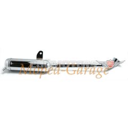   Exhaust chrome 22mm with unscrewable end cap for Piaggio, Vespa, Ciao, Bravo