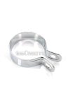 Exhaust clamp chrome 60mm 20mm for Zündapp, Kreidler, Hercules, Puch, Simson, KTM, DKW, Miele, Göricke, Gritzner, moped, moped, mokick, KKR, scooter