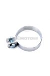 Exhaust clamp chrome 65mm 18mm for Zündapp, Kreidler, Hercules, Puch, Simson, KTM, DKW, Miele, Göricke, Gritzner, moped, moped, mokick, KKR, scooter