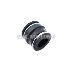   Kipufogógumi fekete, 21/26-28/32mm, Honda MT 5, Zündapp, Kreidler, Hercules, Puch, Simson, KTM