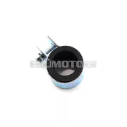 Kipufogó bilincs acél, 28mm, gumival és csavarral, Hercules M, Prima, Kreidler Florett