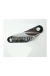 Chrome-plated exhaust bracket for Puch, Monza