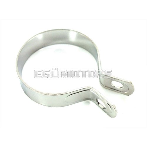 Exhaust clamp chrome 65mm 20mm for moped, moped, mokick, KKR, scooter