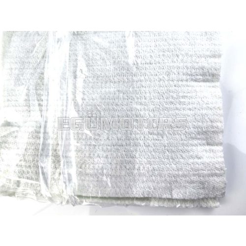 Insulation mat fiberglass 390 x 610 10mm for moped, moped, mokick, scooter, motorcycle