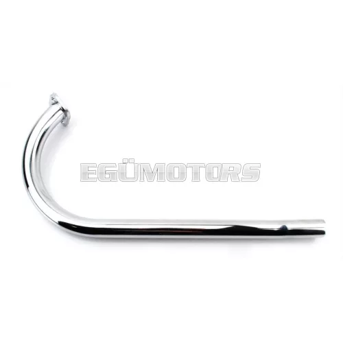 Kipufogócső peremes, krómozott, 26mm, Zündapp, Bergsteiger M 50, 25