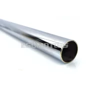 Kipufogócső krómozott, 28mm, 380mm, Rixe, Miele K 50, DKW, Göricke, Gritzner, KTM, Hercules MP 4