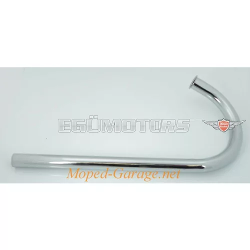 Kipufogócső krómozott, 24mm, 400mm, NSU, Quickly