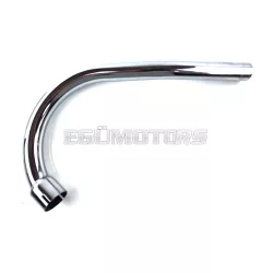   Kipufogócső acél, 32mm, 26mm, 300mm, Zündapp ZD 40, 25, 50 TS Type 446