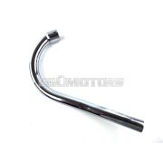 Kipufogócső acél, 32mm, 26mm, 300mm, Zündapp ZD 40, 25, 50 TS Type 446