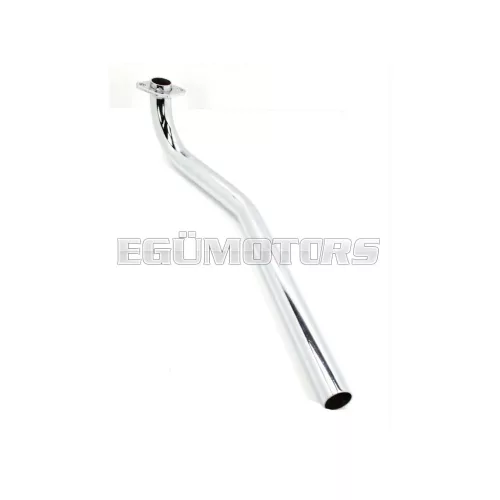 Kipufogócső peremes, 26mm, 28mm, jobbra, Hercules Prima, Sachs 505