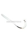 Exhaust manifold chrome 26mm 490mm for DKW Super Hummel, Luxus, Zweirad Union Type 126, Victoria