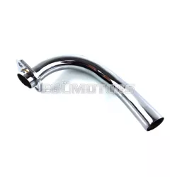   Kipufogócső acél, 32mm, krómozott, Hercules K 50 RE RL Sport, Ultra, KX 5, Supra, KTM, DKW