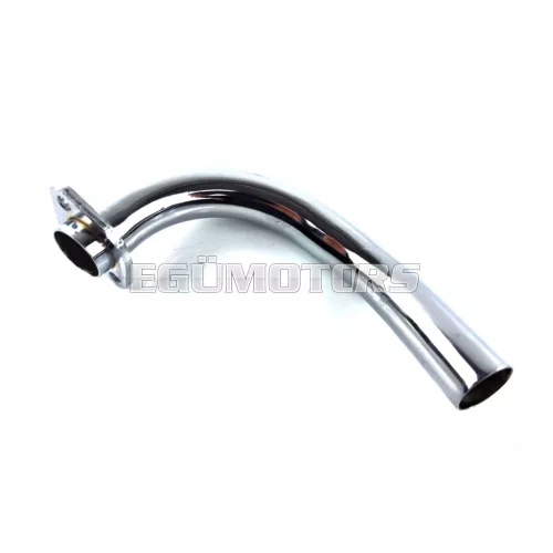 Kipufogócső acél, 32mm, krómozott, Hercules K 50 RE RL Sport, Ultra, KX 5, Supra, KTM, DKW