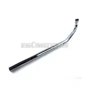 Kipufogócső krómozott, 620mm, 26mm, 25mm, Kreidler MF 2