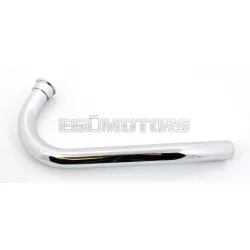   Kipufogócső krómozott, 37.80mmx28mm, Hercules MK 1, 2, 3M, 4M, DKW RT 139 M