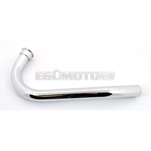 Kipufogócső krómozott, 37.80mmx28mm, Hercules MK 1, 2, 3M, 4M, DKW RT 139 M