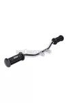 Lábtartócső krómozott, 485mm, 18mm, lábtartó gumikkal, Zündapp GTS 50, KS C 50 Sport, Super, CS