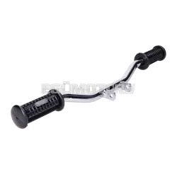   Lábtartócső krómozott, 485mm, 18mm, lábtartó gumikkal, Zündapp GTS 50, KS C 50 Sport, Super, CS