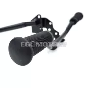 Lábtartó cső acél, 520mm, matt fekete, Kreidler Florett RMC, RS, LF, LH, TM