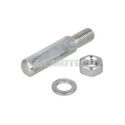 OEM Standard pedálkar rögzítőék acél, 9x45mm, Zündapp, Kreidler, Hercules, Puch