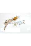 Handlebar lock complete 8mm 12mm With two keys for Hercules old models, Puch Maxi, X 30, Kreidler MF-2, MF 12, 13, DKW KTM, Zündapp GTS, KS, CX, CS, ZD, ZA, A, ZR, ZL, ZX, ZS, MS, MV, VS, VZ, DS 50