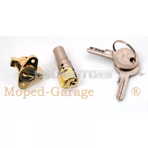 Zárkészlet 12.5mm, 10mm, 37mm, Kreidler, Florett K 54